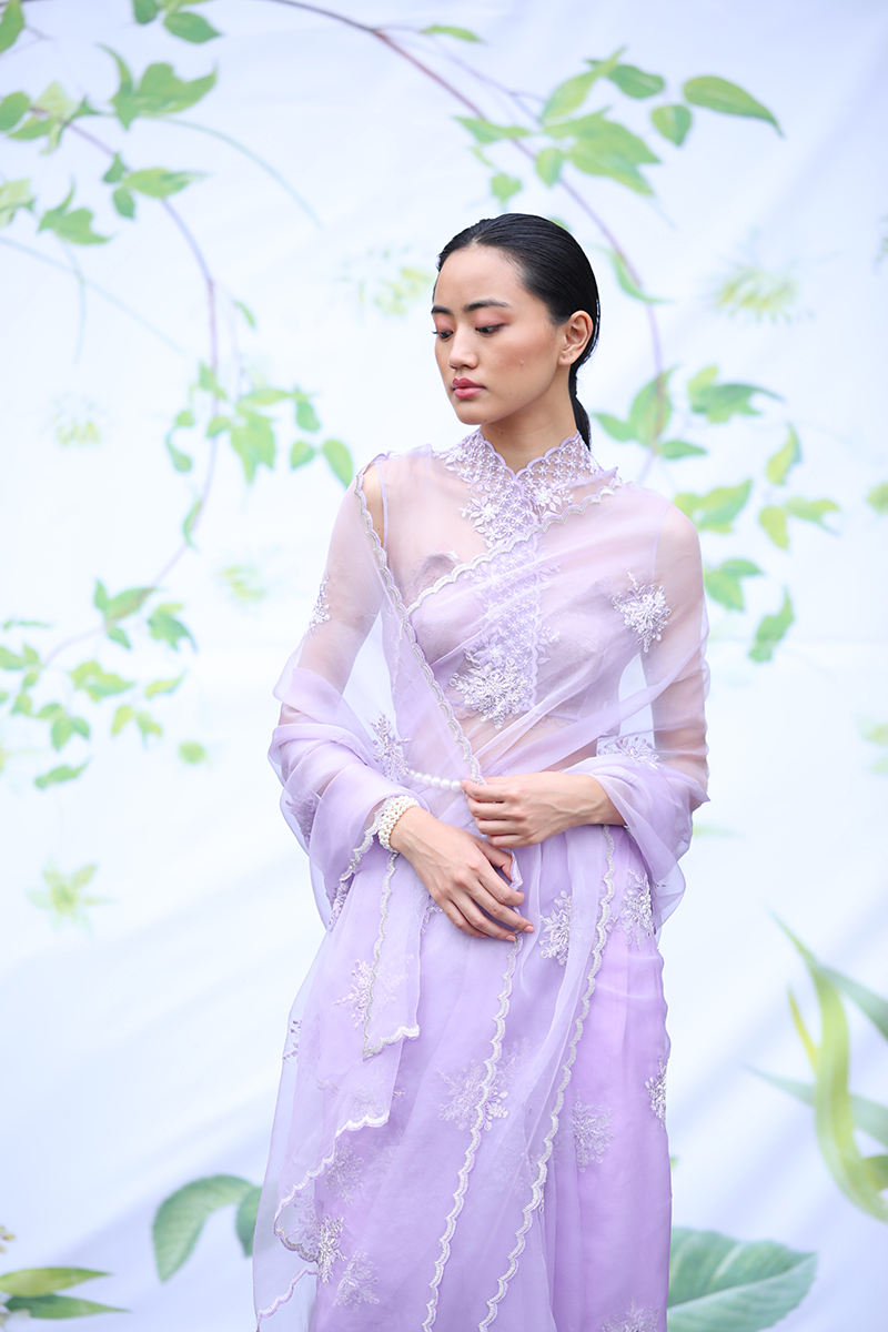 Lilac Sari