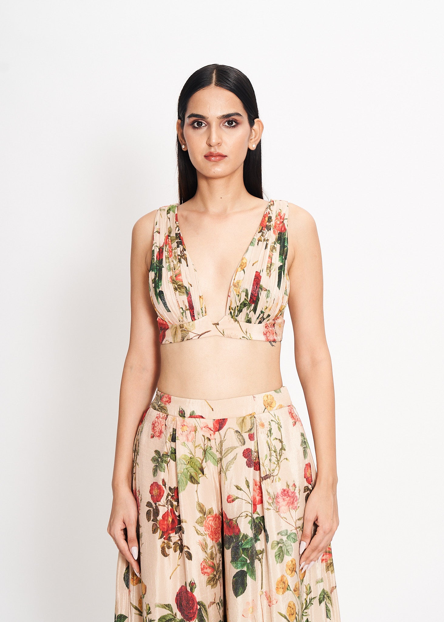 Fleur and Foliage Crop Top