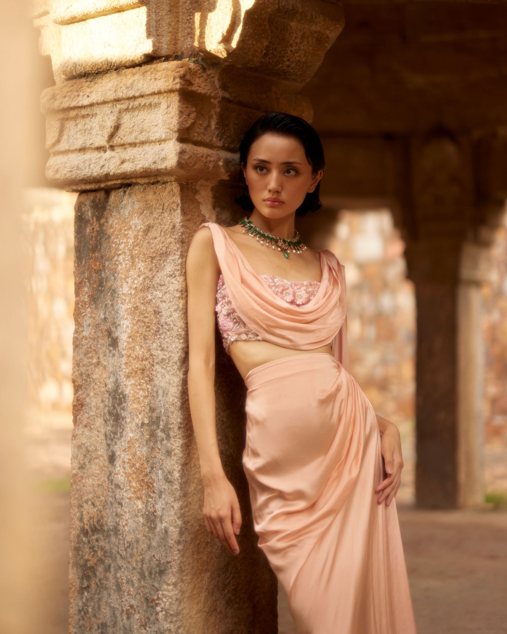 Zinnia Pre-draped Saree
