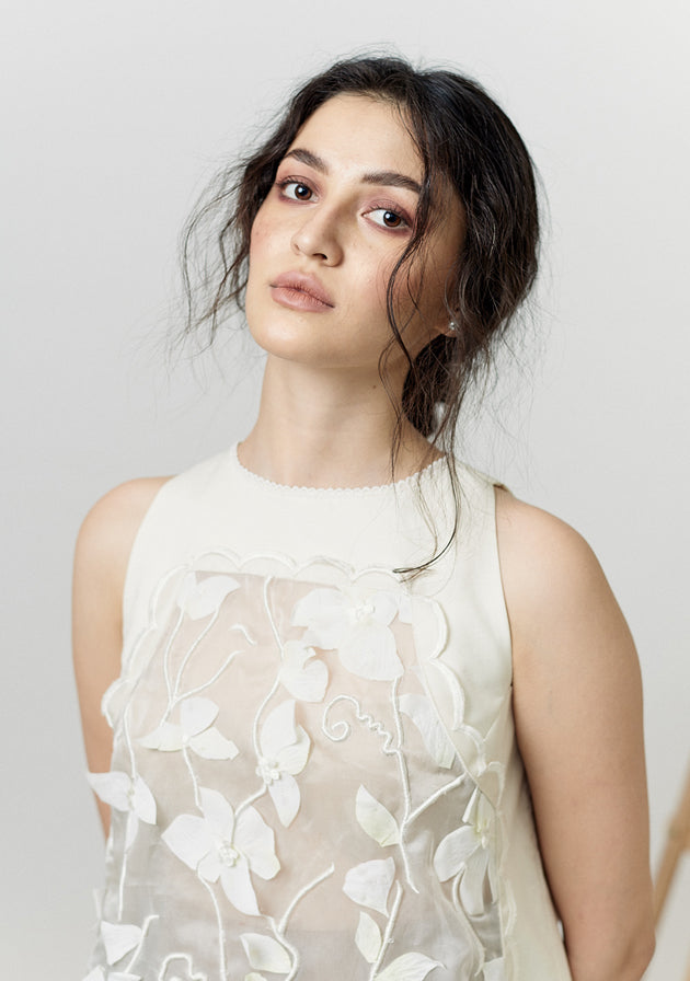 Petal Shift Dress