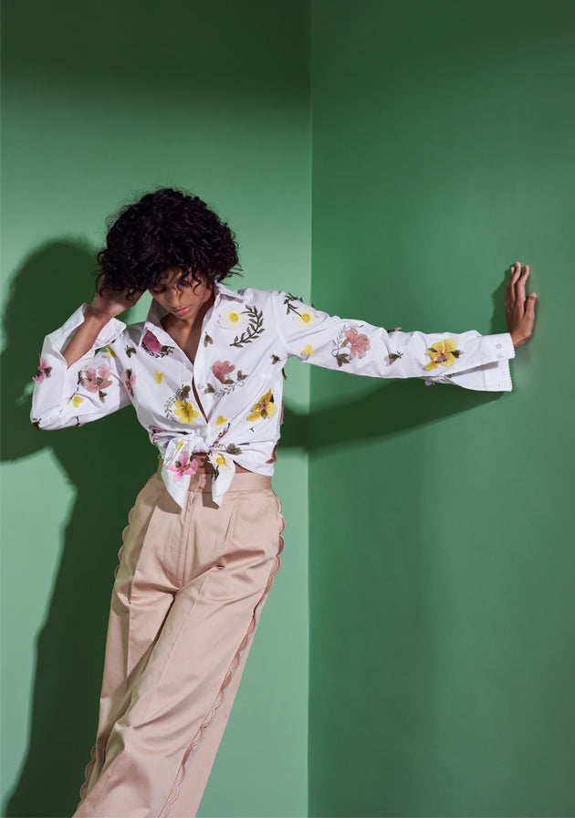 Pressed Flower Shirt
