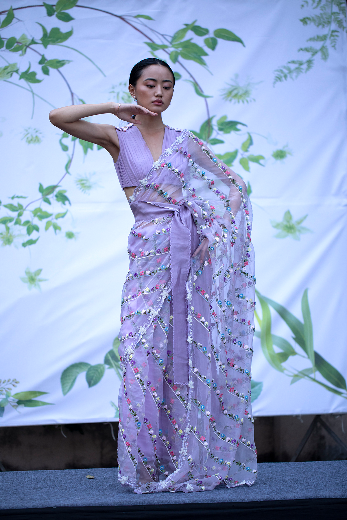 Bloom Sari Lilac