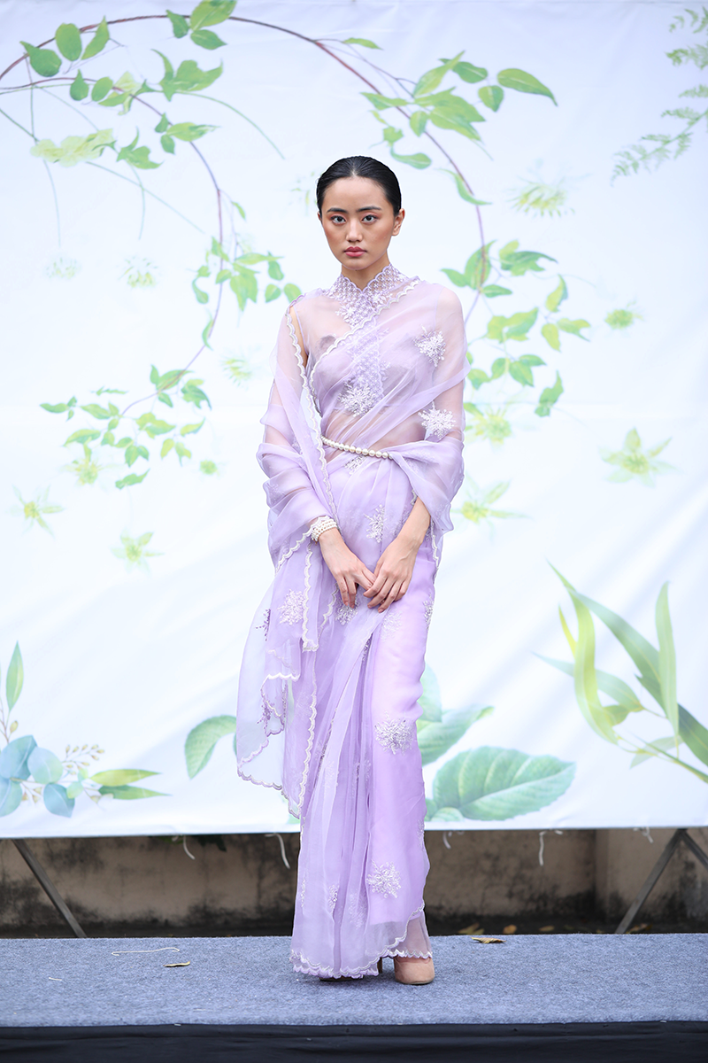 Lilac Sari