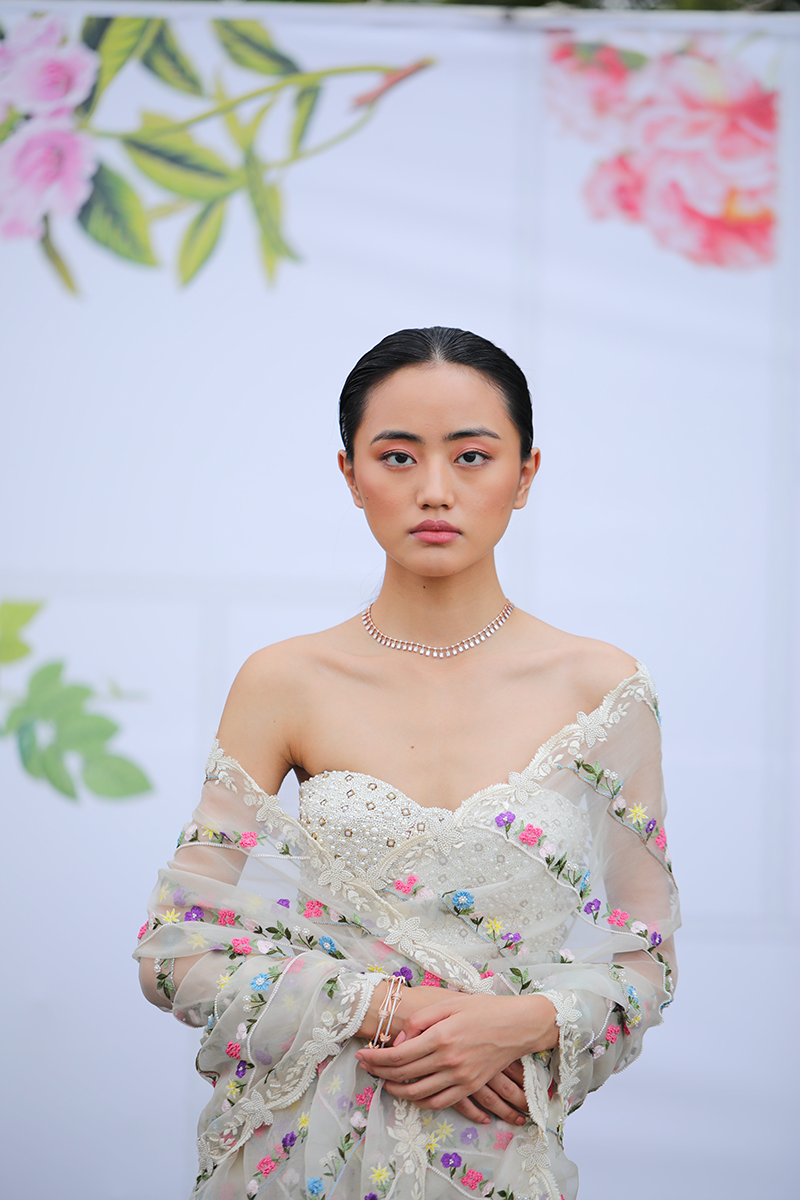 Pearl Mosaic Bustier