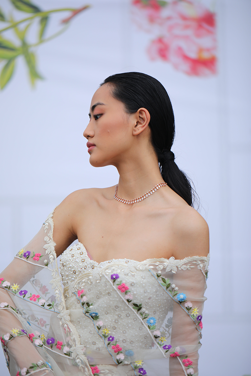 Pearl Mosaic Bustier