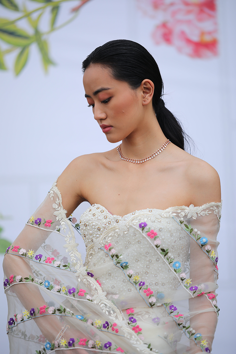 Pearl Mosaic Bustier