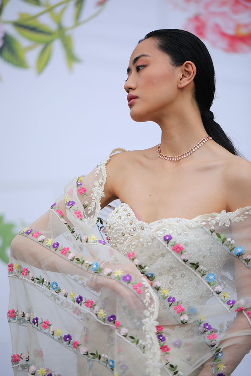 Pearl Mosaic Bustier