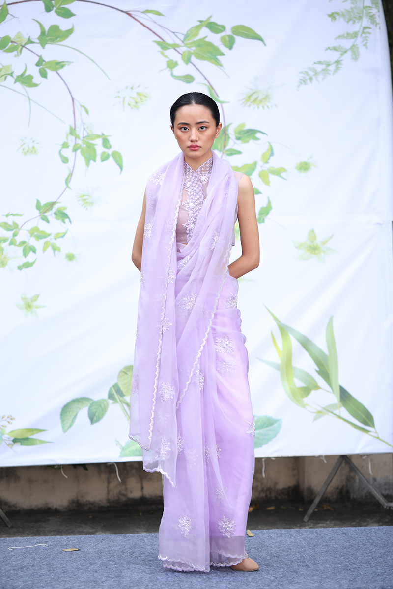 Lilac Sari